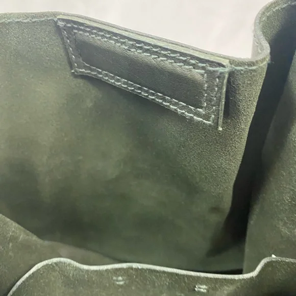 Madewell leather crossbody bag green - Picture 9 of 10
